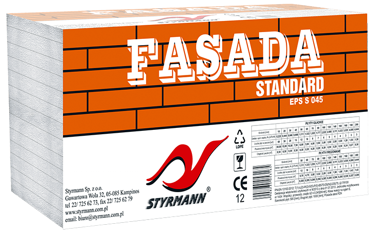 EPS S FASADA-STYR Styrofoam plates