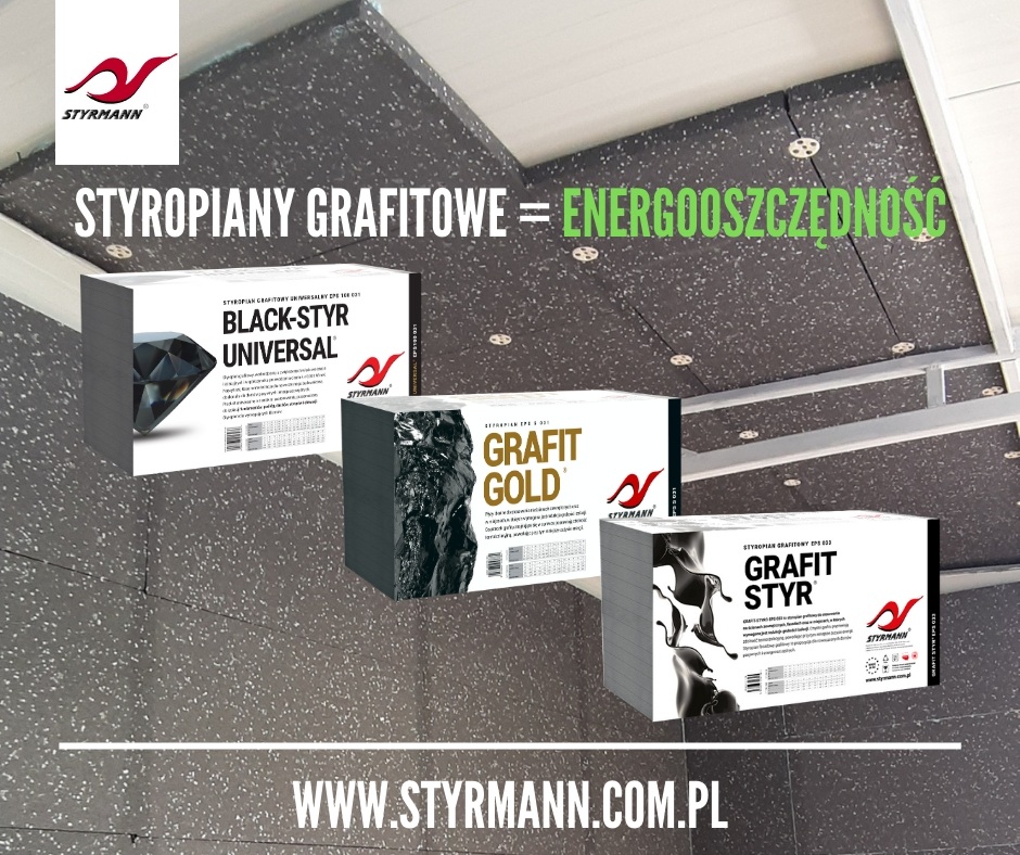 Styropian grafitowy – postaw na energooszczędność