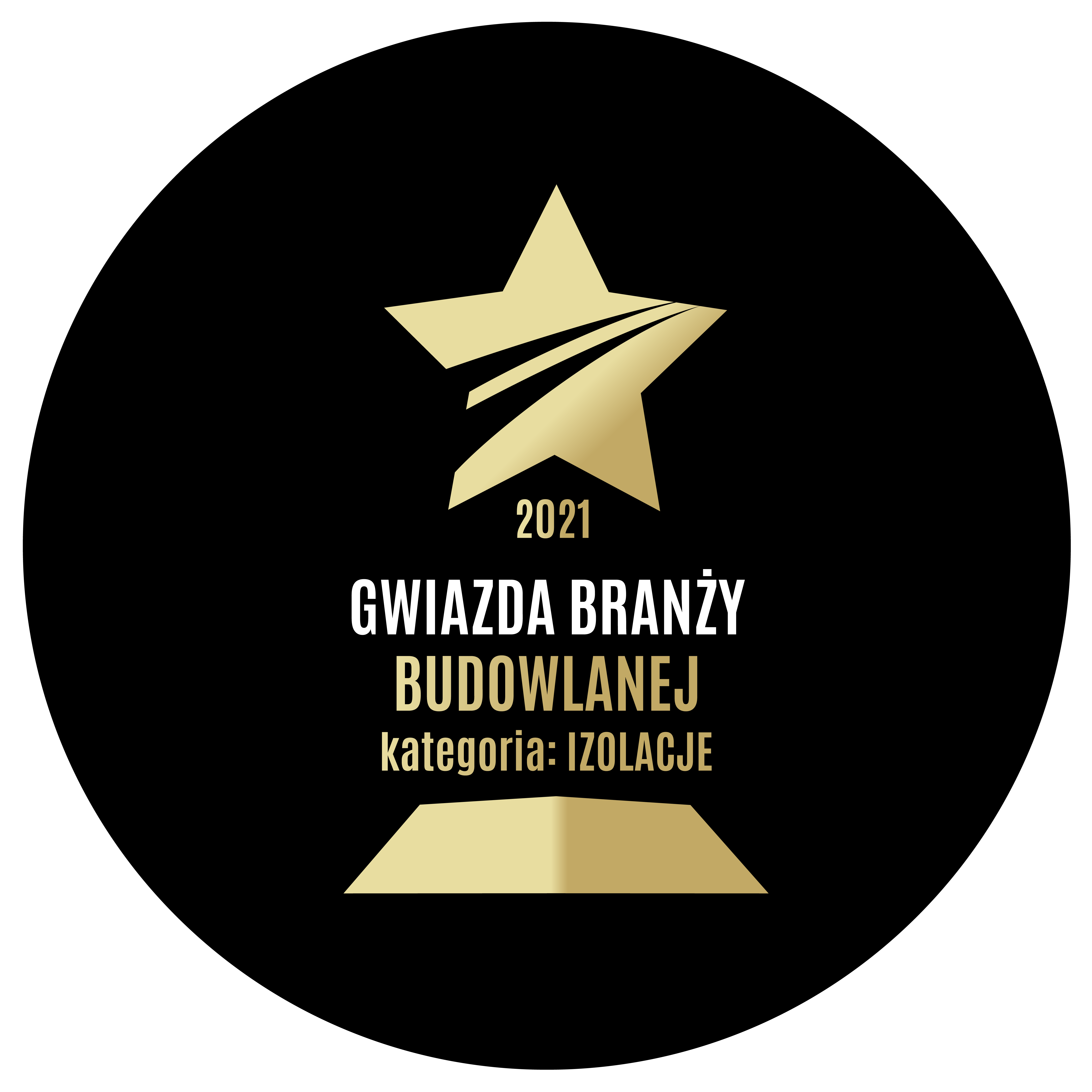 Gwiazda branzy budowlanej IZOLACJE black gold 