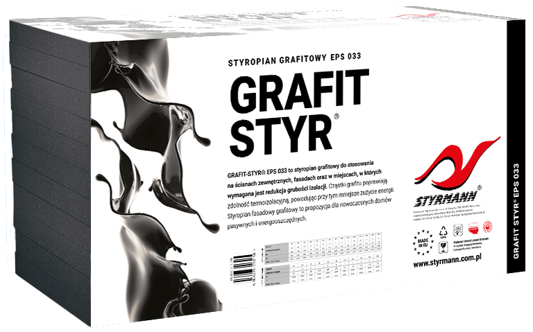 Styropian EPS S 033 GRAFIT-STYR